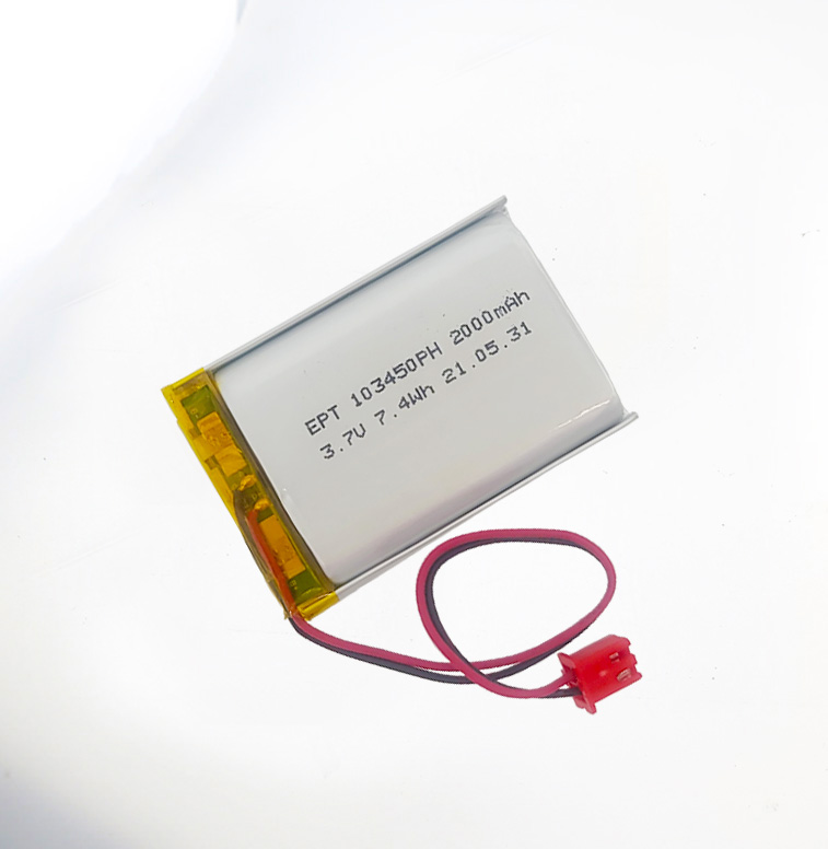 3.7V 103450 2000mAh 音頻聚合物鋰電池 3.7V 103450 2000mAh 音頻聚合物鋰電池