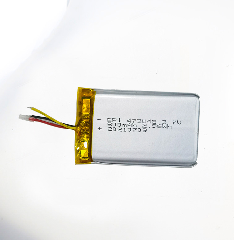 3.7V 473048 800mAh 車載電子聚合物鋰電池 3.7V 473048 800mAh 車載電子聚合物鋰電池