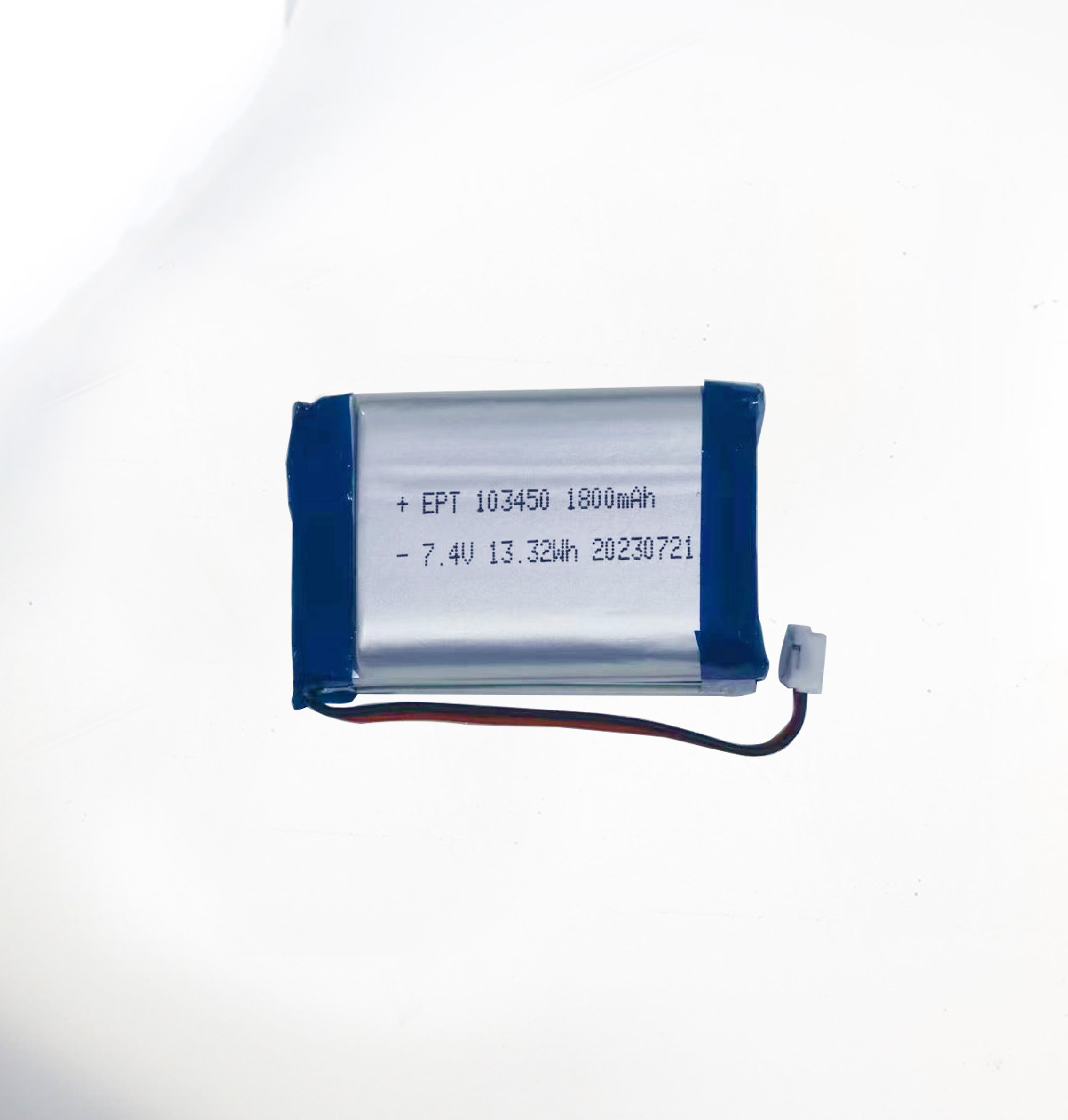 7.4V 103450 1800mAh 個人護理聚合物鋰電池 7.4V 103450 1800mAh 個人護理聚合物鋰電池